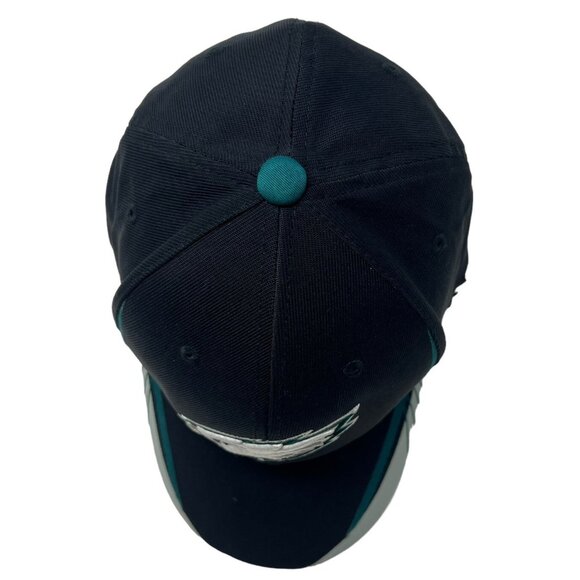 Philadelphia Eagles Reebok Fitted Hat Cap Men's S/M NFL On Field Green Flexfit - Picture 6 of 12